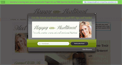 Desktop Screenshot of ahappyhealthnut.com